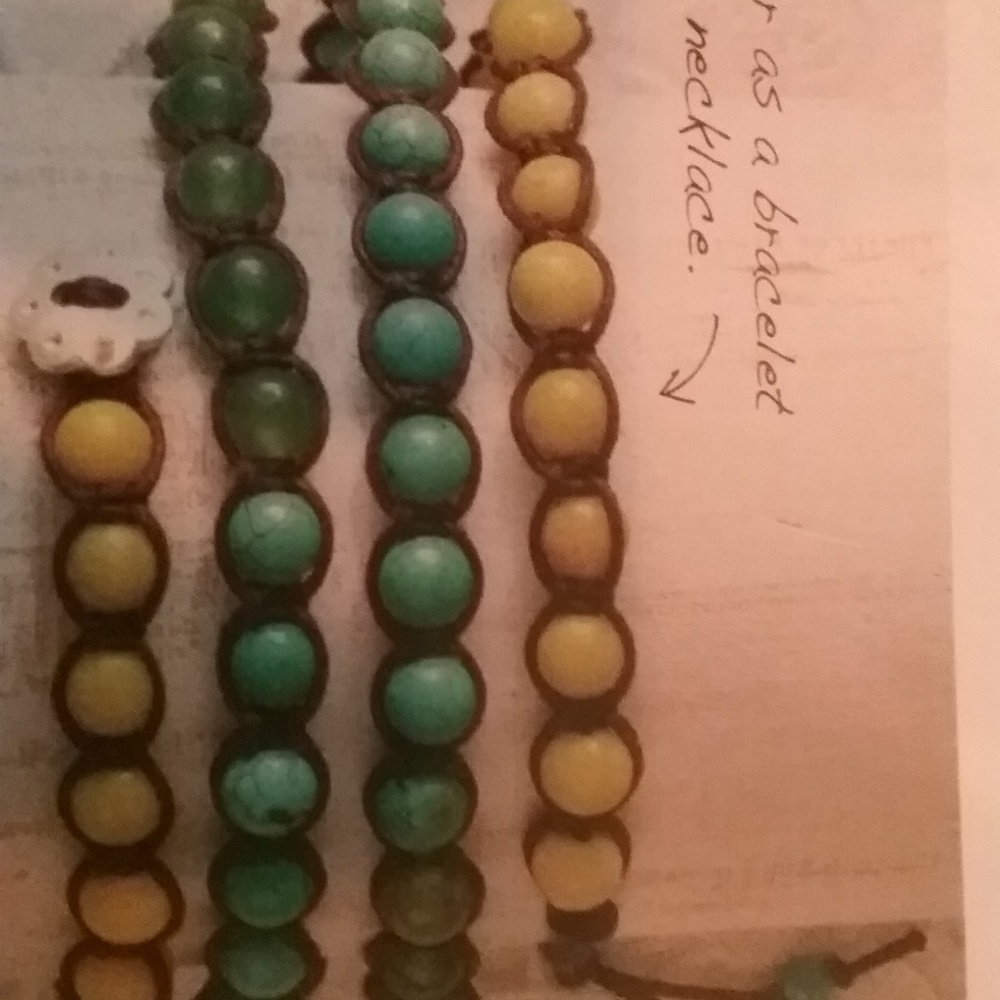 Stella & Dot Turquoise Bracelet - Picture 3 of 4